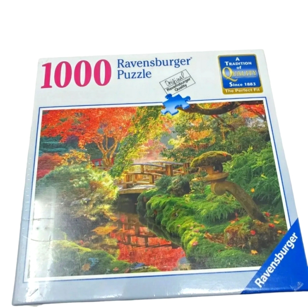 Ravensburger Puzzle 1000pcs Japanese Garden sealed